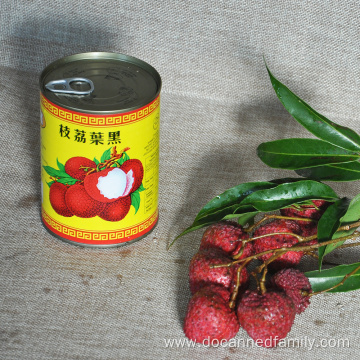 850g canned lychee litchi fruit flour